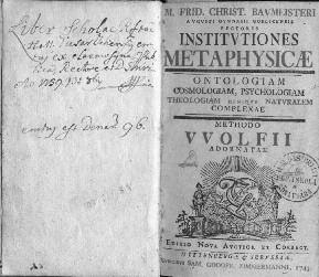 a HódMEZővásárHElyi iskola könyvtára 37 Friedrich Christian Baumeister fizika tankönyvét a hódmezővásáhelyi iskola Túri Dániel rektorsága alatt, 1759-ben megvásárolta 31.