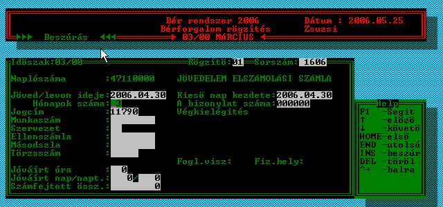 2, Fix levonású (külön adózó) jövedelmekhez adójogcím rendelés: A különadózó jövedelmeket úgy kell kialakítanunk, hogy minden egyes jövedelem típushoz tartoznia kell egy szja jogcímnek is.