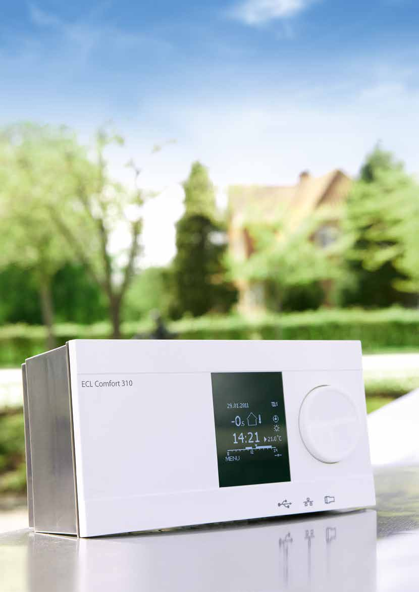Felhasználási útmutató az ECL Comfort szabályozókhoz A gyors munkavégzés kulcsa Az alkalmazás könnyű kiválasztása Az ECL Comfort termékcsaláddal elektronikus szabályozók optimális választékát