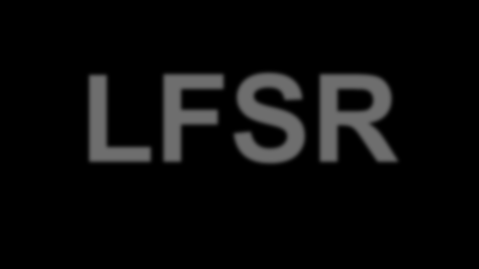 Regiszter - LFSR Álvéletlen szám generátor léptetőregiszterrel (LFSR (Linear Feedback Shift Register) Bitminta generálás Titkosítás Hibavédelem Ha a regiszterek