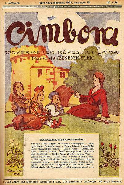 c) Cím: Leírás: A képen a Kisbaconban épített Benedek-ház látható. 1896-ban kezdte építeni az író.