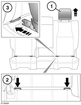 Gyermekek biztonsága ISOFIX GYERMEKÜLÉS BESZERELÉSE Ne próbáljon ISOFIX gyermekülést a középső hátsó ülésre beszerelni.
