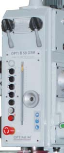 Fémmegmunkálás ipari célra HAJTÓMŰVES drill B 40 GSM/GSP - Masszív hajtóműves fúrógépek hűtőfolyadékberendezéssel és menetvágó funkcióval Nyugodt járás a köszörült, edzett, olajfürdőben futó