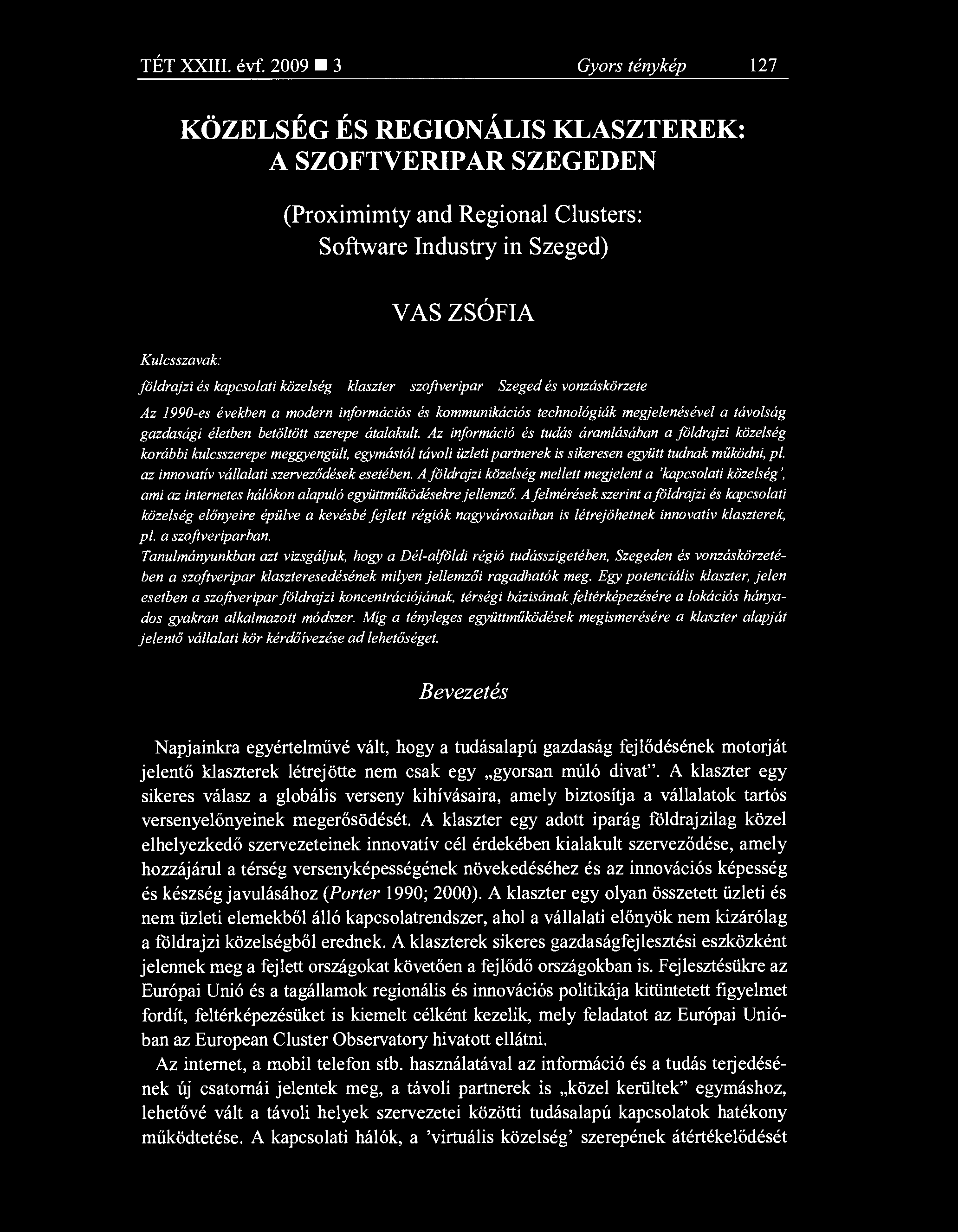 TÉT XXIII. évf.