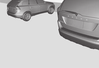 07 Vezetőtámogatás Határvonalak Tolatóérzékelőkkel felszerelt autók* A parkolósegéd kamerája - beállítások (o. 255) A parkolósegéd kamerája - korlátok (o. 256) Parkolósegéd* (o.