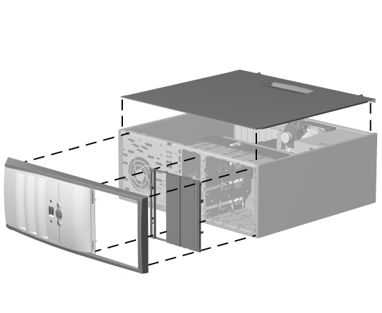 A termék jellemzői Asztali konfiguráció átalakítása minitorony konfigurációvá 12.