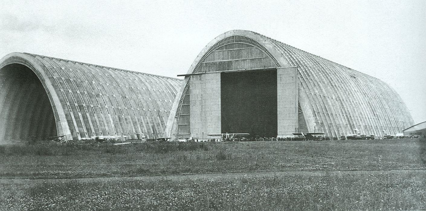 Léghajóhangárok Orly repülőtér,