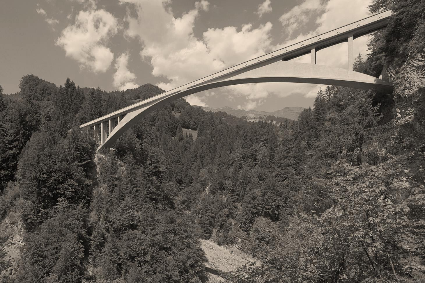 Salginatobel híd, Svájc, 1930