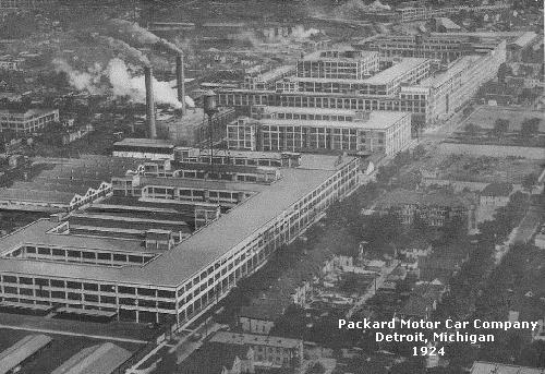 Packard Motor Car Company, Detroit