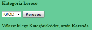 Kategória keresés B-verzió (4) <?