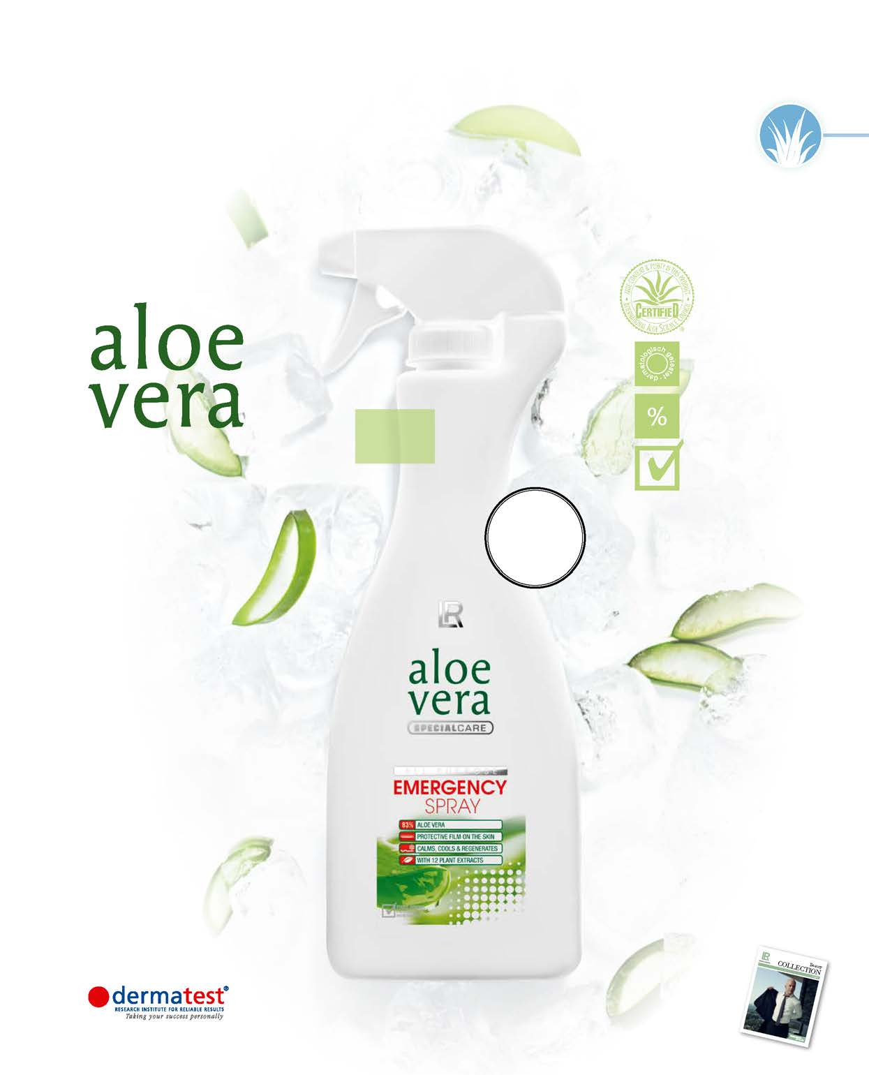 ALOE VERA ÁPOLÁS 47 Sokoldalú tehetség: Az aloe vera és tizenkétféle növényi kivonat ereje Kiváló minőség, bevizsgált alapanyagok Bőrgyógyászatilag tesztelt 83 % aloe vera Magas aloe vera tartalom