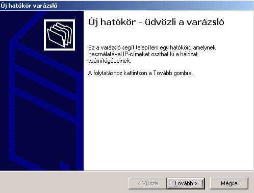 DHCP-kiszolgálói szerepkör A DHCP (Dynamic Host Configuration Protocol) egy TCP/IP-sza vá y.