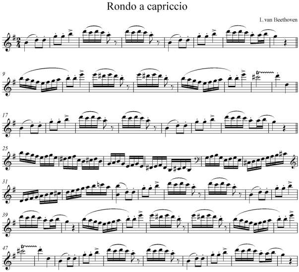 3. feladat Elemezze Beethoven: Rondo A Capriccio című