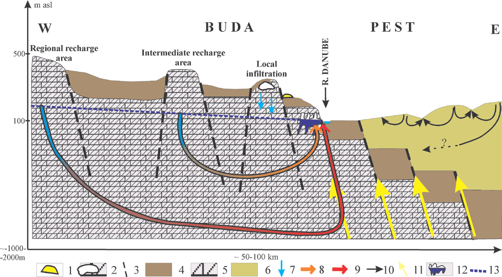 Felszín alatti vízrezsimek a Budai Termálkarszton 1. Hideg karsztvíz 2.