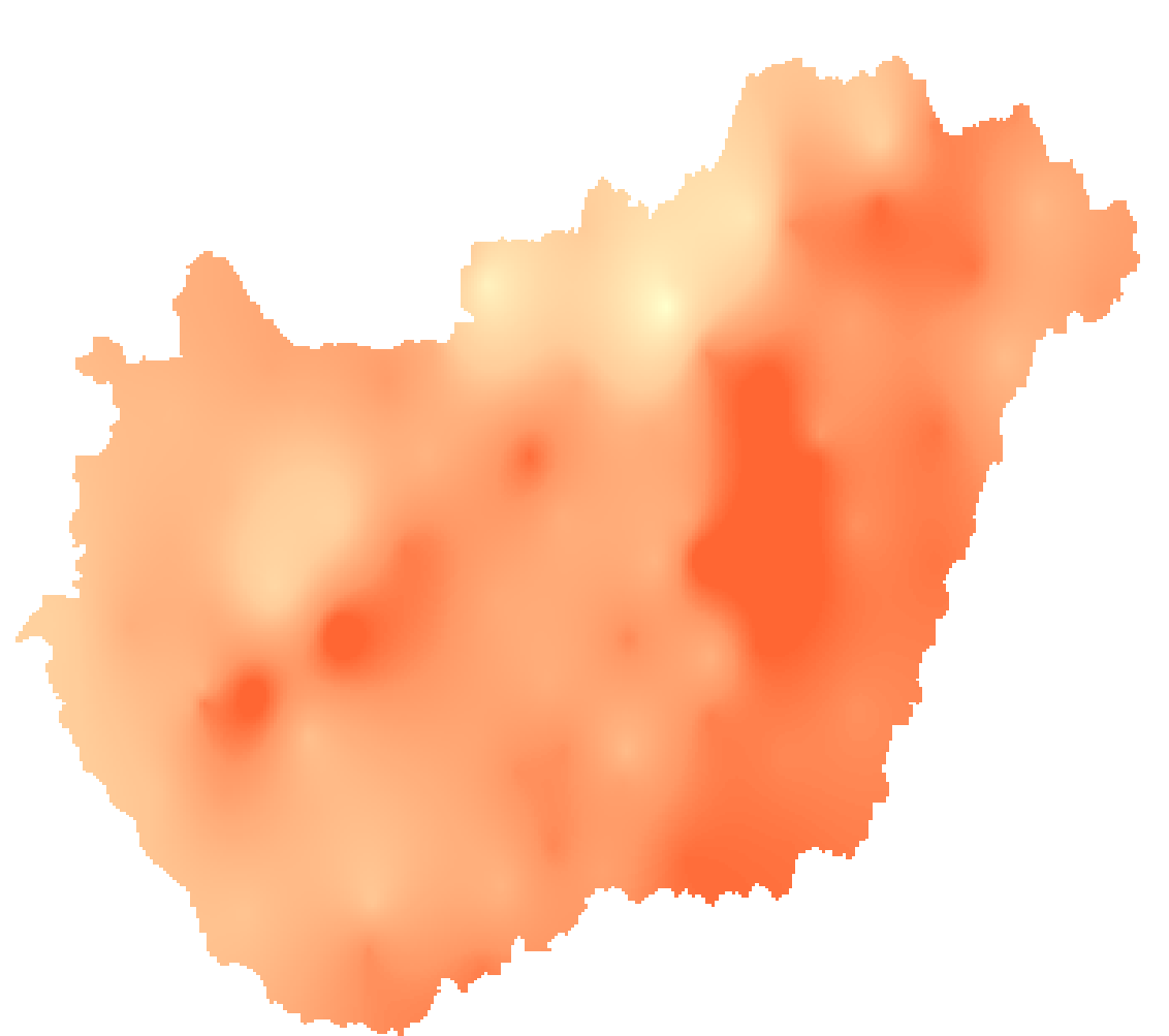 eltérés, C A 2011. május havi középhőmérséklet ( C) területi eloszlása 17.0 16.5 16.0 15.5 15.0 14.5 14.0 13.5 13.0 12.5 12.0 11.