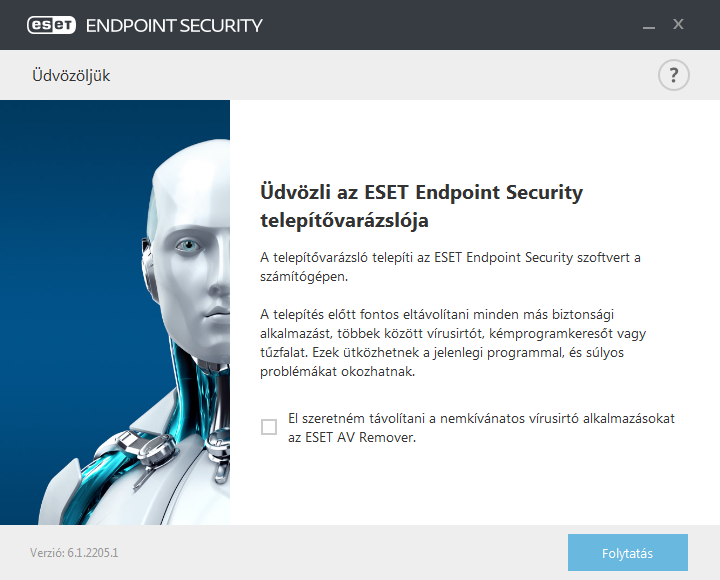 3. Az ESET Endpoint Security használata önállóan A felhasználói útmutató jelen szakasza az ESET Endpoint Security alkalmazást az ESET Remote Administrator nélkül használó felhasználóknak készült.