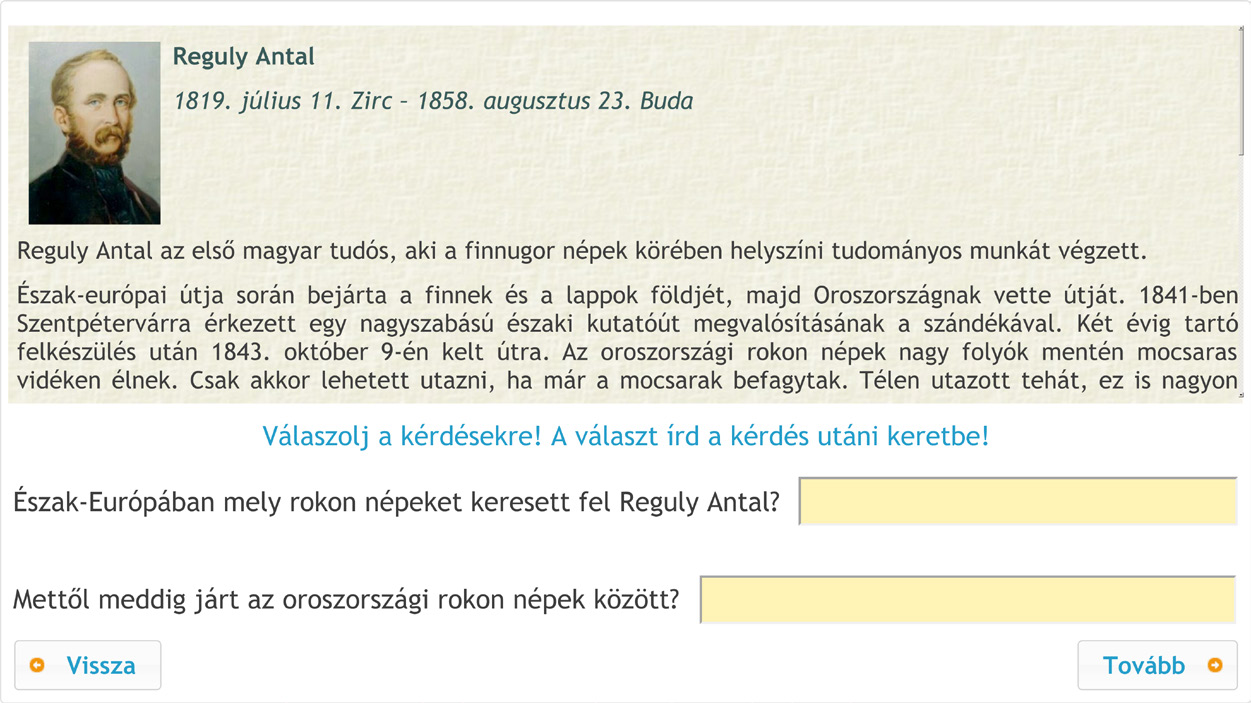 Az olvasás-szövegértés alkalmazási dimenziójának online diagnosztikus értékelése 2. Olvasási fokozat: Ny (Készítsd el az antikvárium jelentéstérképét!). A27.