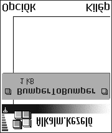 teljesen telepített alkalmazások, amelyeket eltávolíthatunk (ezeket a jelzi). Csak a Symbian operációs rendszeren futó alkalmazásokat láthatjuk; ezek kiterjesztése.sis.