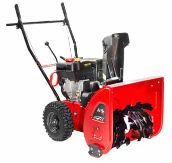 Hómaró ARTIK hómaró lakossági használatra ARTIK 56 Motor márka/modell Beindítás A munkavégzés szélessége Előrehaladás Sebességváltó Emak 182 cm³ (6 LE) manuális 56 cm Meghajtás 7 sebesség (5 előre- +