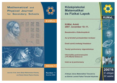 KöMaLfeladatként is megjelent, a legtöbbször azonban a versenybeszámolók rzik, hogy hol, mikor, milyen eredményekkel és milyen feladatokkal rendeztek matematika vagy zikaversenyt, az utóbbi években