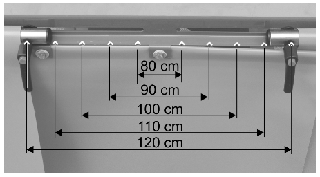 Felépítés és működés 5.10 Precíziós szóróberendezés (opcionális) Az állítható szélességű precíziós szóróberendezés a munkaszélesség pontos behatárolására szolgál.