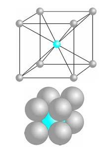Az ionvegyületek kristályában a koordinációs szám 6, illetve 8, tehát a molekula- és atomrácsos anyagoknál szorosabb illeszkedésűek a kristályaik.
