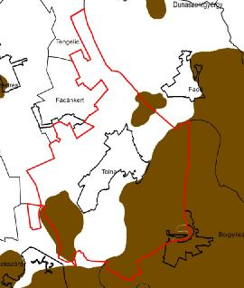 Területrendezési Terv szerint érinti a térségi jelentőségű tájképvédelmi terület övezete. A település területét a tájképvédelmi terület övezete érinti Tolna megye területrendezési terve szerint.