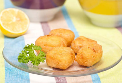 6-8 perc 4-6 perc Panírozott hekkfilé porciók tempura panírban