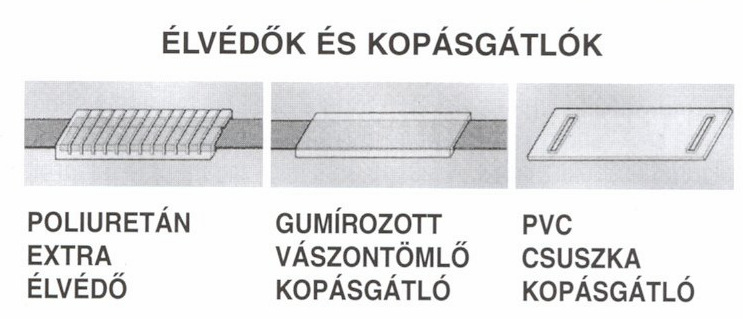Az egyszer használatos kötözőelemeket egyetlen szabvány sem szabályozza, így fontos ellenőrizni, hogy a szabványosított fonott hevederekhez hasonló tulajdonságokkal rendelkeznek-e.