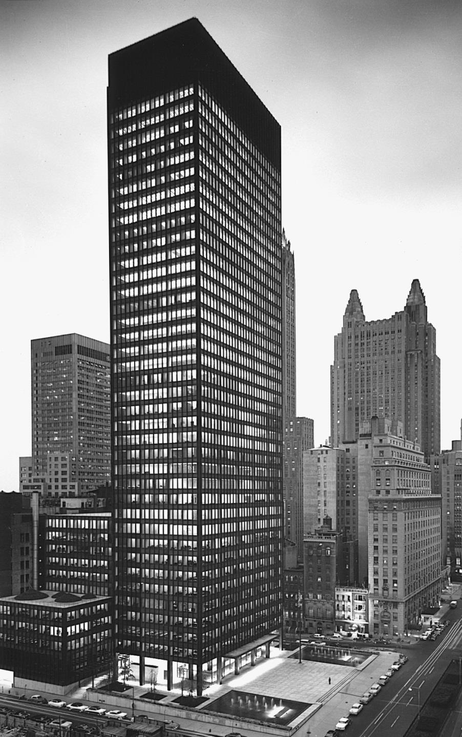 Seagram Building, New York, Mies van