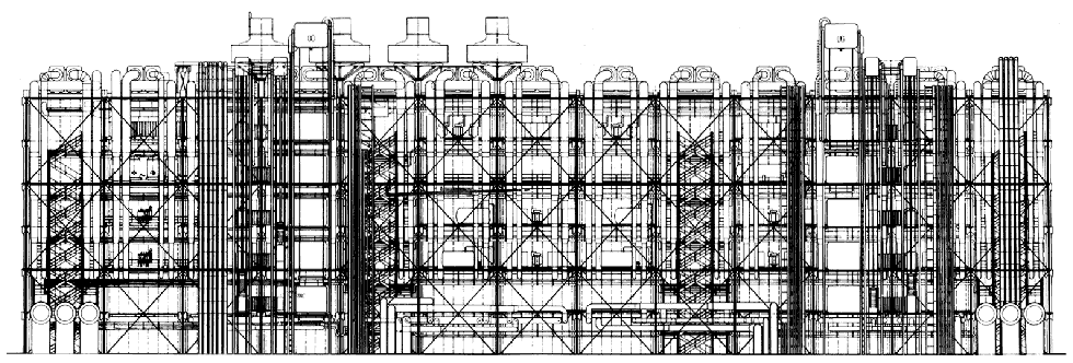 Pompidou Központ, Párizs, (F),
