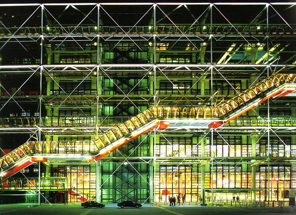 Üveg Pompidou Kulturális Központ,