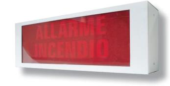 KLAMP1000: Villogó fényjelző táblák 5 választható figyelmeztetőjelzéssel.