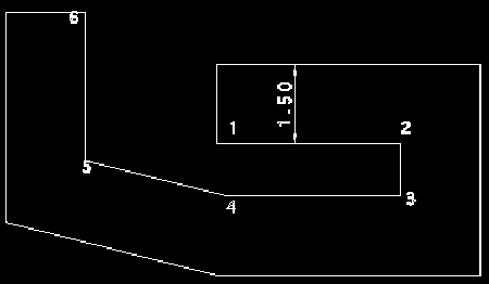 574 9.6. Födém SZÉLESSÉG= 1.50m 9.6.2.3. Zárt alaptest létrehozása E parancsikon segítségével lehetősége van zárt épületalapok létrehozására.