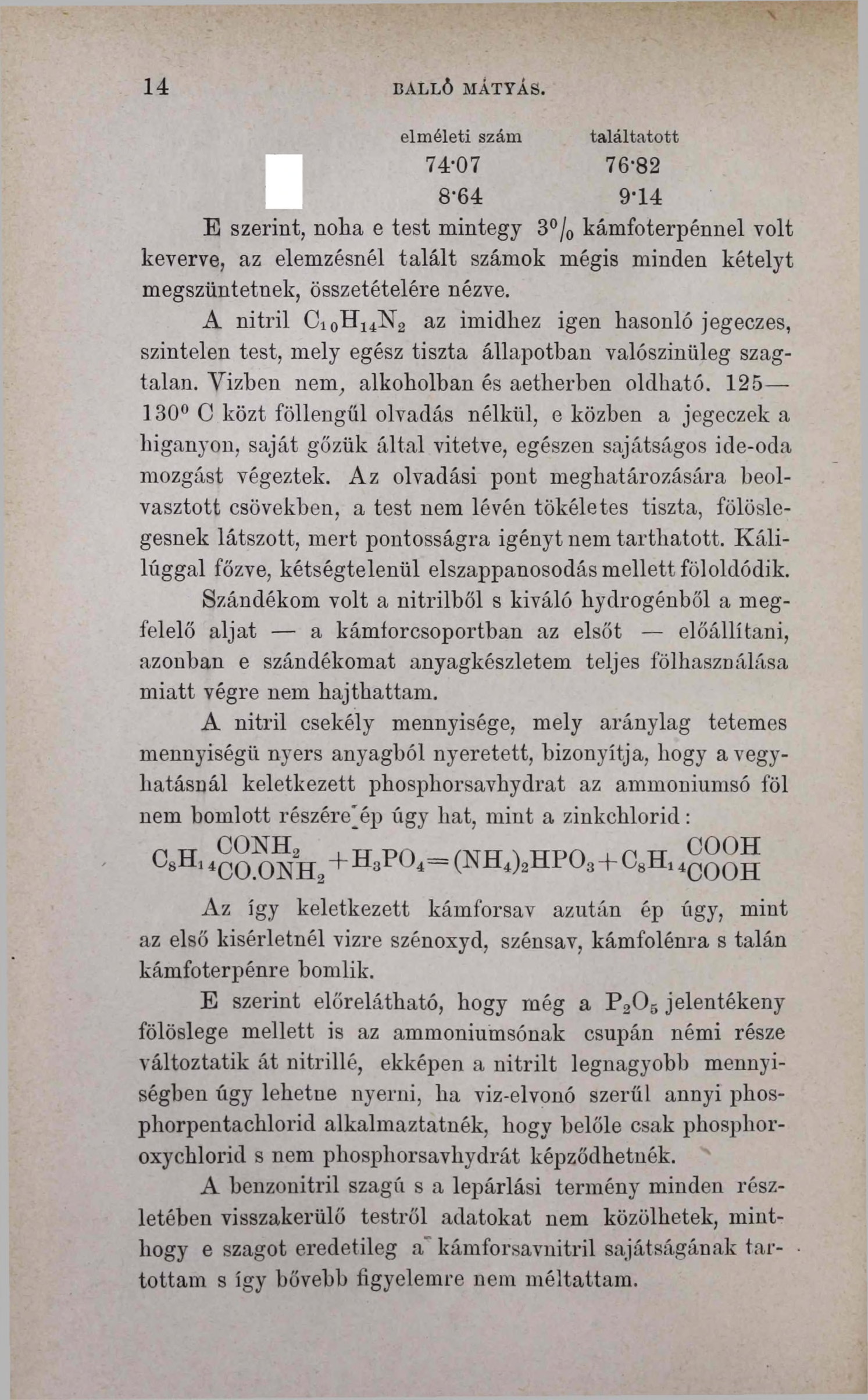 1 4 BALLÔ MÁTYÁS.