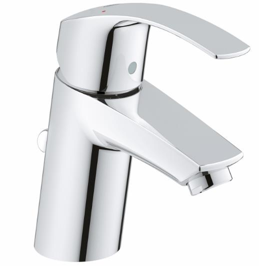 Grohe, Eurosmart mosdó csaptelep - Egylyukas kivitel, fém fogantyúval - GROHE Silk Move 28 mm-es