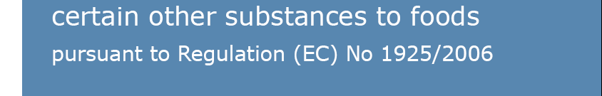 Restricted substances: Empty Part C