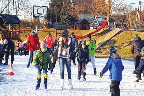 Sport Jégpálya a Nagygödörben Az Alsónémedi Községért Közalapítvány idén januárban jégpályát épített a Nagygödörben található kosárlabda pálya területére.