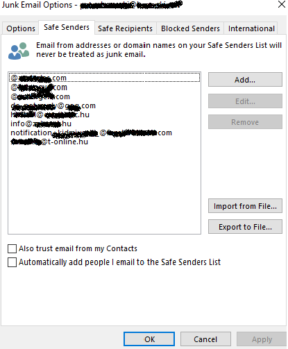 fület (tab), azon az Add gombot 3)