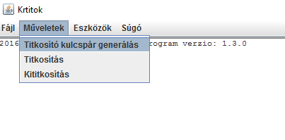 Az alábbi menüsort láthatjuk.
