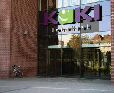 kocsiszín KÖKI Dél-Pest legnagyobb bevásárlóközpontja több mint 150 üzlettel és 58.000 m 2 kereskedelmi területtel.