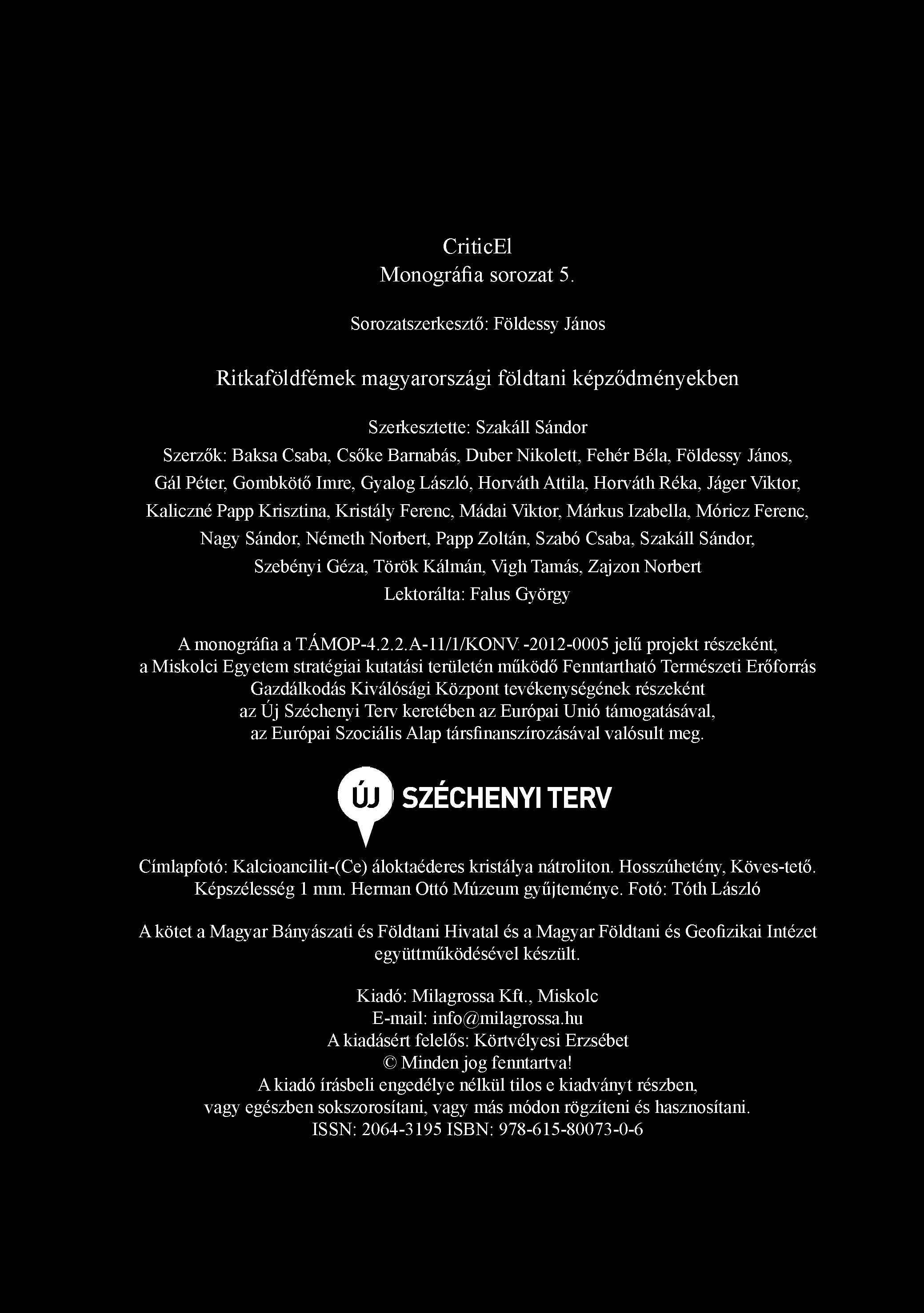 CriticEl Monográfia sorozat 5.