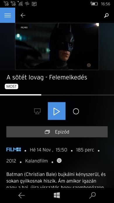 Hogyan ütemezhetek DVR műsorfelvételeket a Horizon Go szolgáltatással?