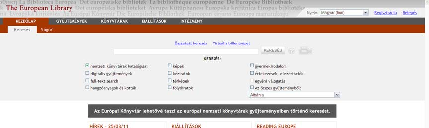 Kovácsné Koreny Á.: Europeana Libraries egy új 2.