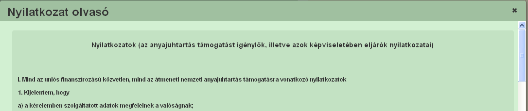 Amennyiben több tartási helyet vitt fel, mint amennyit a felület meg tud jeleníteni, akkor az oldalak között a következő gombokkal tud lapozni: A felvitt tartási hely adatokat a beadás során