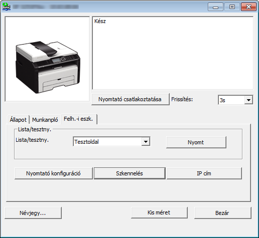 5. Eredetik szkennelése Szkennelés Smart Organizing Monitor Az ebben a részben leírt eljárás Windows 7 operációs rendszeren alapuló példa.