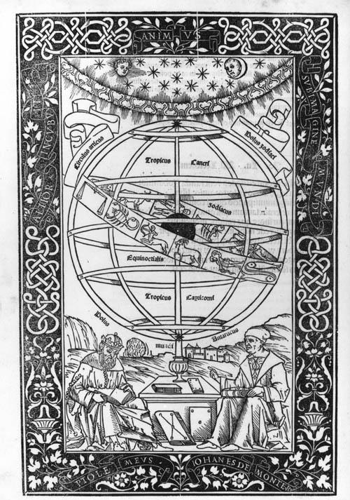 Az Almageszt foglalata borítója 1496-ból: Egy