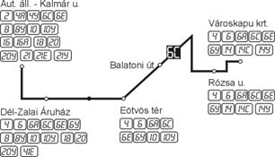 út 17 20 10 10 2,8 2,8 Eötvös tér 15 18 11 11 3,1 3,1 Deák tér 14 17 12 12 3,5 3,5 Dél-Zalai Áruház 13 16 14 13 4,0 4,0 DÉDÁSZ 11 15 15 14 4,4 4,4 Gépgyár 10 14 17 16 5,1 5,1 Bajcsy-Zsilinszky út 13.