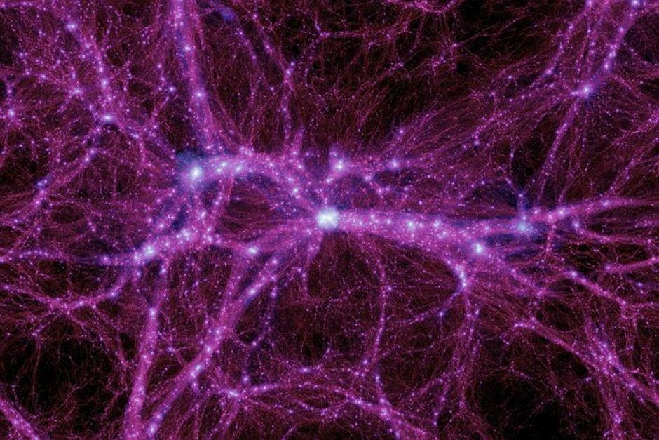A látható és a láthatatlan a sötét anyag eloszlásának szimulációja