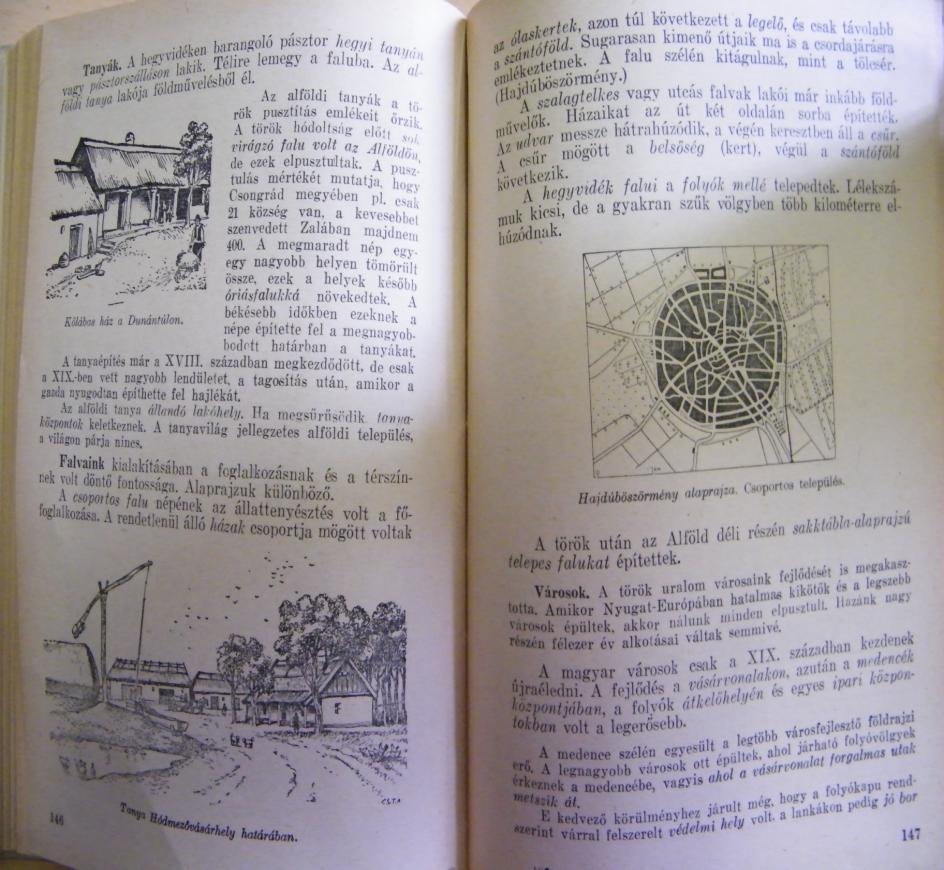 Föld- és néprajz tankönyvcsalád (1947-1948) Udvarhelyi